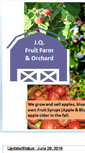 Mobile Screenshot of jqfruitfarm.com